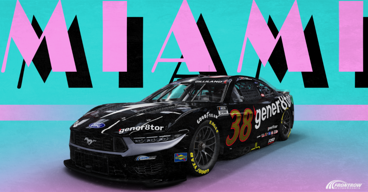 Todd Gilliland and the No. 38 gener8tor Ford Mustang Dark Horse