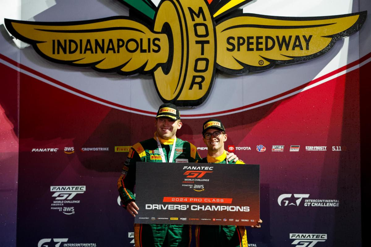 RECAP: Wright Motorsports Crowned GT World Challenge Champions at Indianapolis Motor Speedway