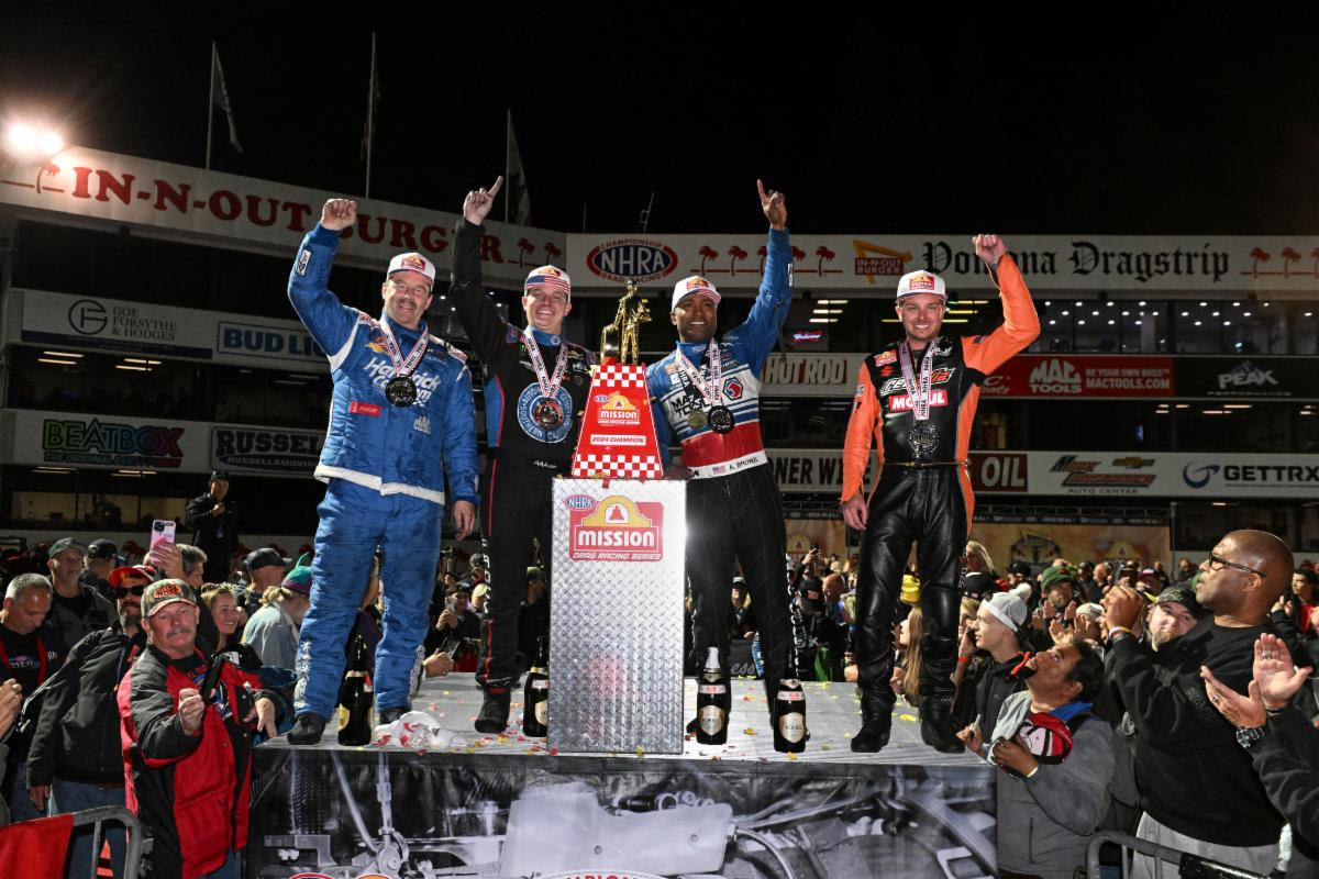 2024 NHRA MISSION FOODS DRAG RACING SERIES CHAMPIONS HONORED AT ANNUAL