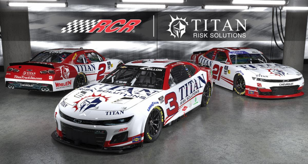 Richard Childress Racing to Continue Multi-Year, Multi-Car Partnership with Titan Risk Solutions in 2025