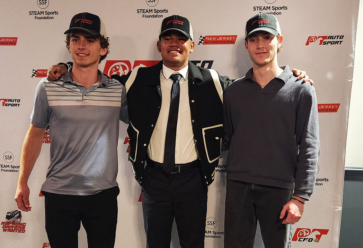 Zach Hollingshead wins the PT Autosport Aspiring Driver Shootout