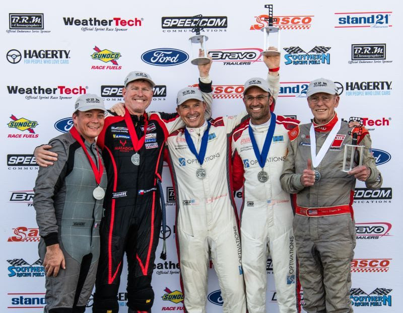 Neapole and Cosmo Breakthrough for First HSR B.R.M. Endurance Challenge Victory Thursday at Sebring