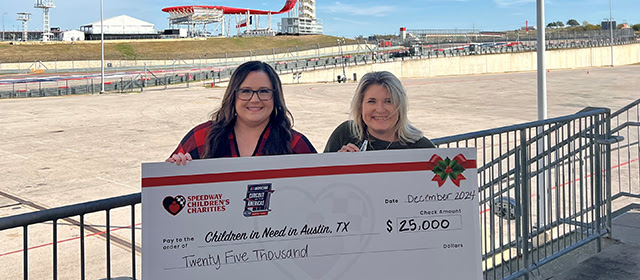 Speedway Children’s Charities Grants $25,000 to ThreeAustin-Area Nonprofits