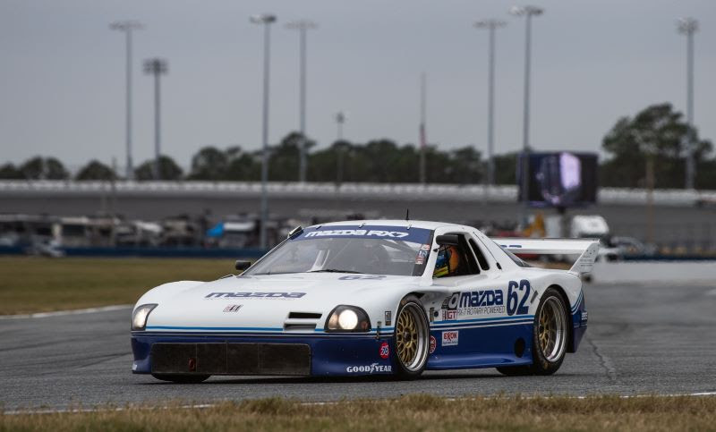1991 Mazda RX-7 GTO and 1985 Lola Corvette GTP Win Inaugural Historic Sportscar Racing IMSA Classic at the Rolex 24 At Daytona