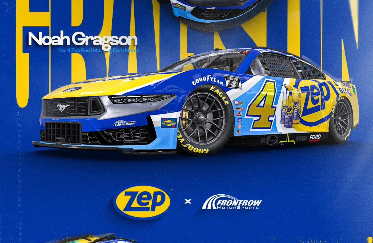 Front Row Motorsports, Zep Announce Partnership for Noah Gragson