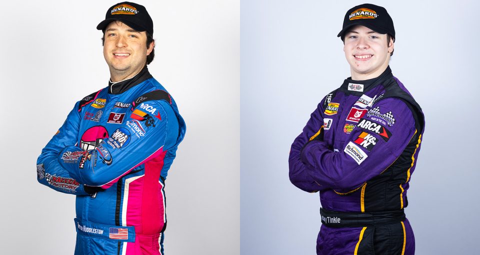 Huddleston, Tinkle to Join ARCA Menards Series Road to Daytona Roster