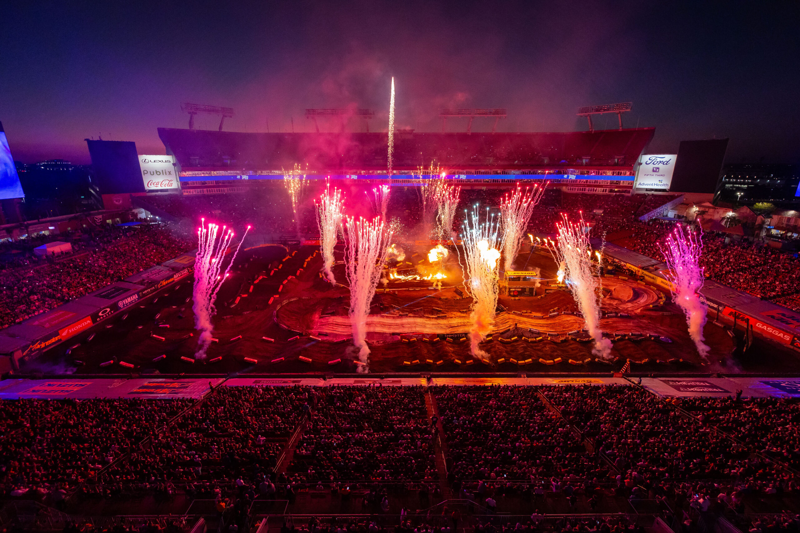 Malcolm Stewart Wins First Career Premier Class Supercross Race in Front of Hometown Tampa Crowd