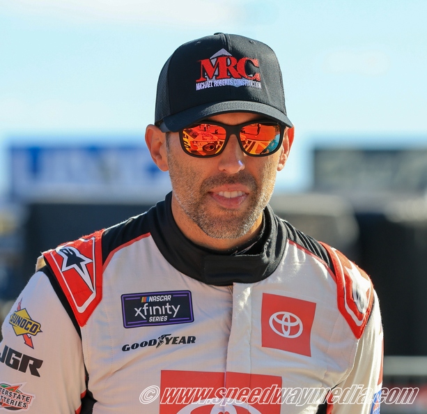 Aric Almirola returns for nine-race Xfinity campaign with Joe Gibbs Racing in 2025