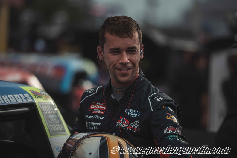 Ben Rhodes claims first Truck pole of 2025 at Daytona