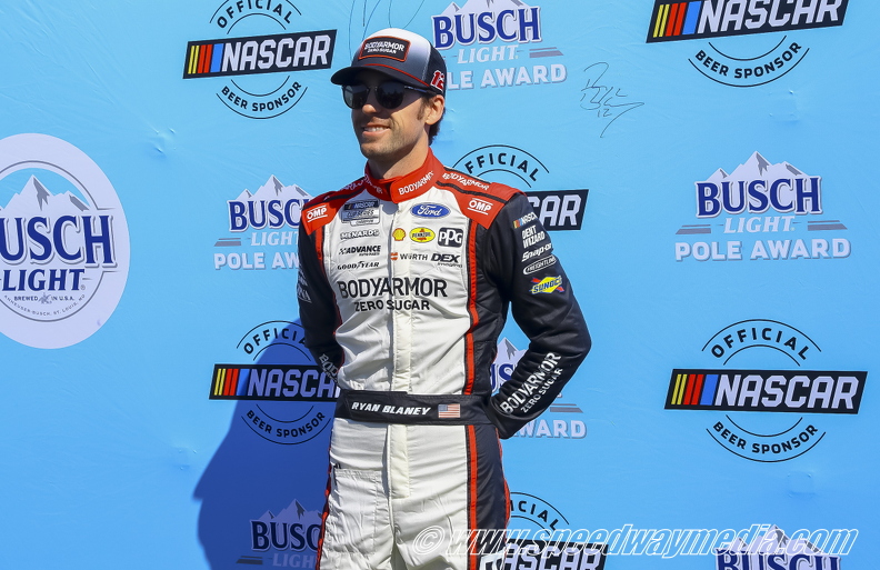 Ryan Blaney claims first Cup pole of 2025 at Atlanta