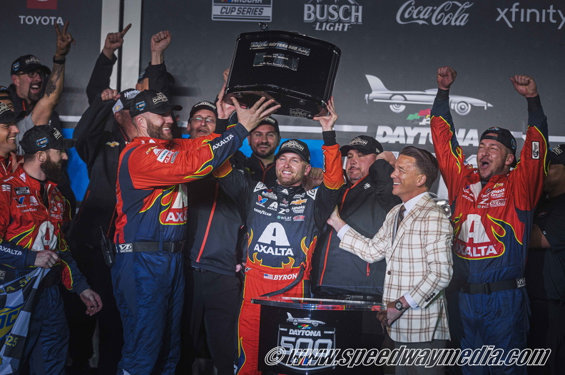 William Byron storms to second consecutive Daytona 500 victory