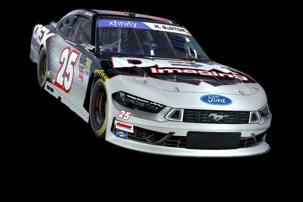DEX Imaging Follows Harrison Burton to AM Racing for the 2025 NASCAR Xfinity Series Season