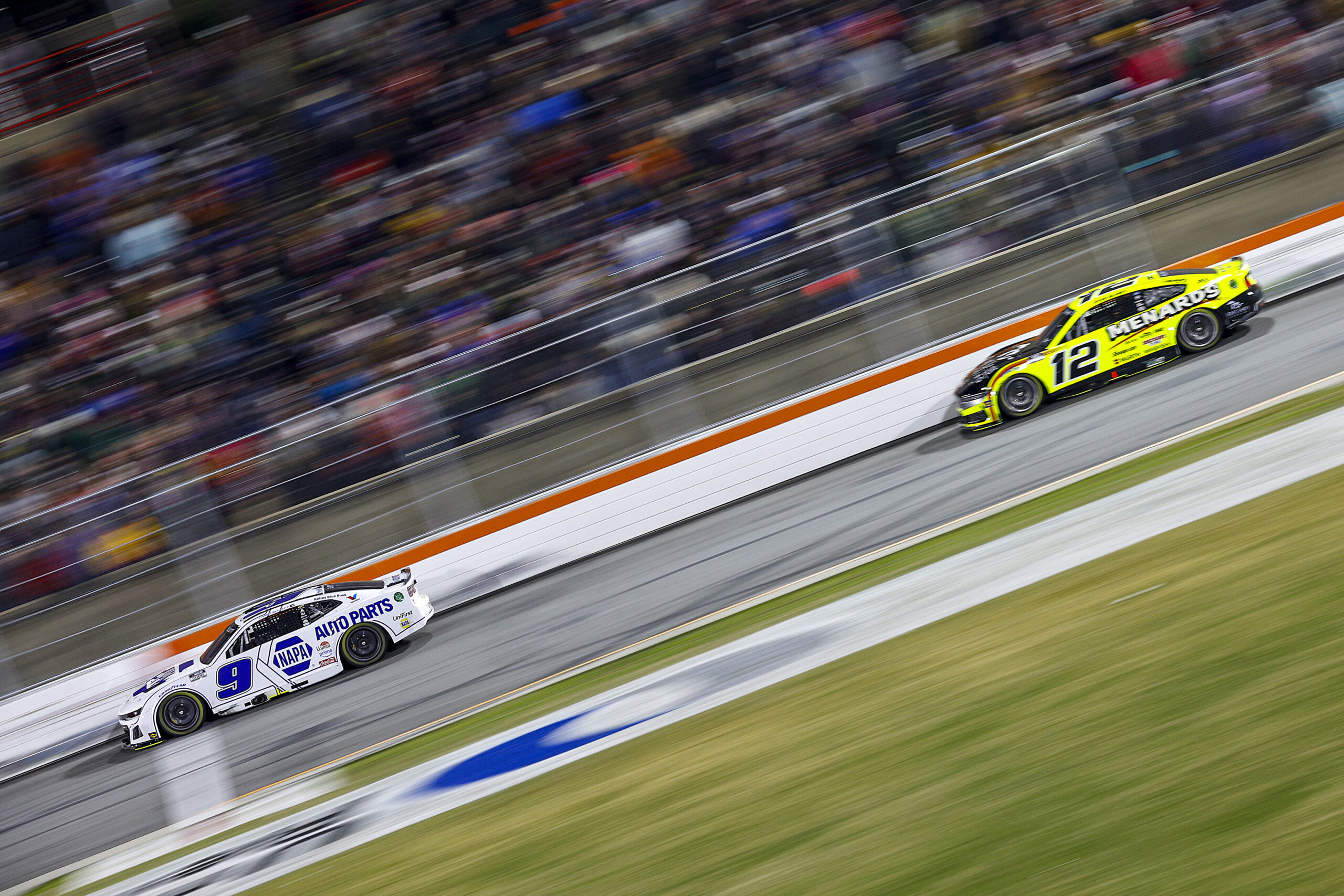 Lack of right-rear grip relegates Blaney to runner-up finish
