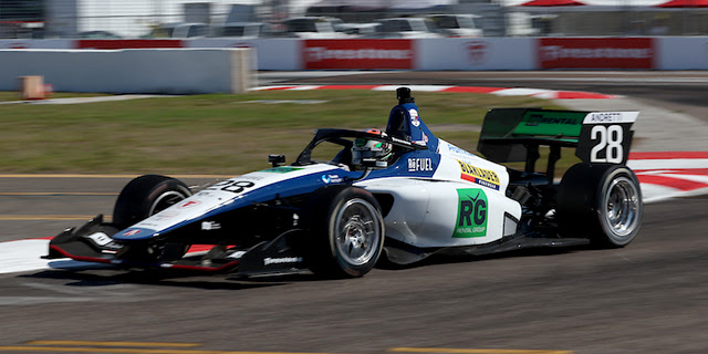 Hauger Sends Message in Dominant Opening Practice at St. Pete