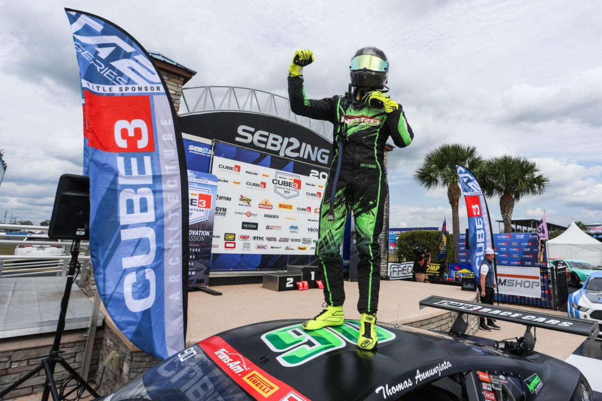 Heartbreak for Gonzalez, Triumph for Annunziata in CUBE 3 Architecture TA2 Series Season Opener at Sebring
