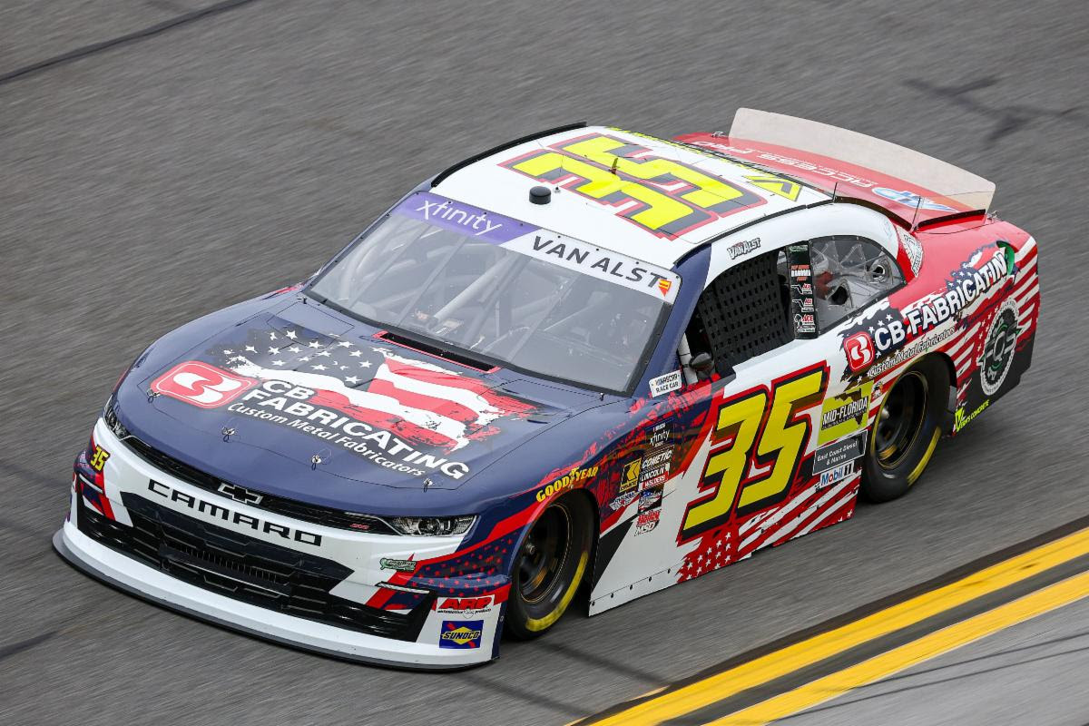 New NASCAR Xfinity Series Journey for Greg Van Alst Begins at Daytona International Speedway