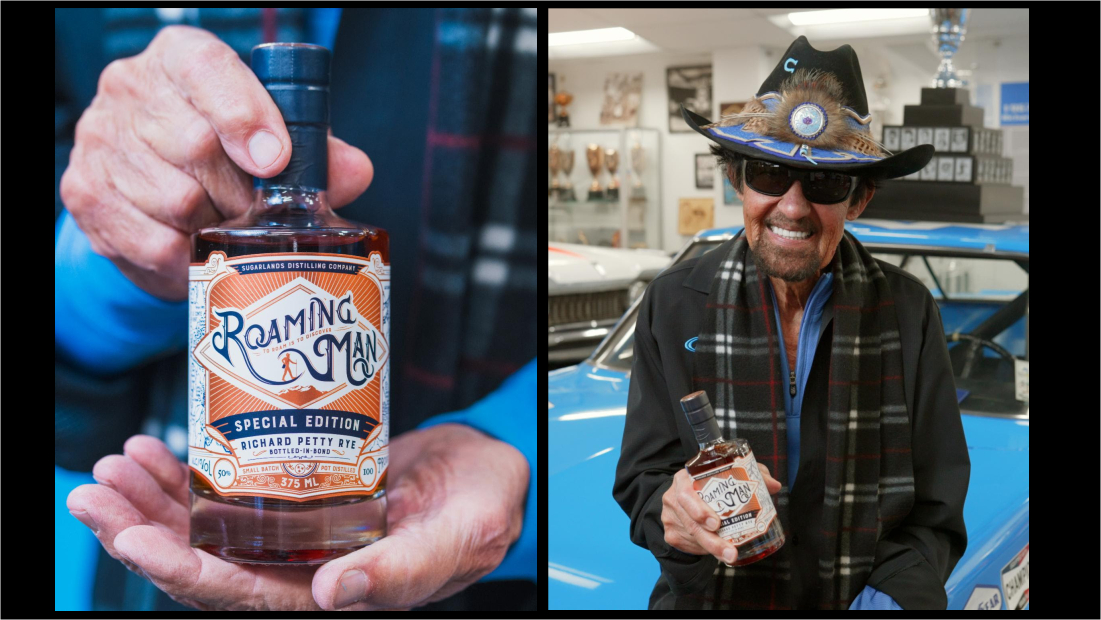 Richard Petty, Sugarlands Team for Limited Edition Roaming Man Whiskey Release