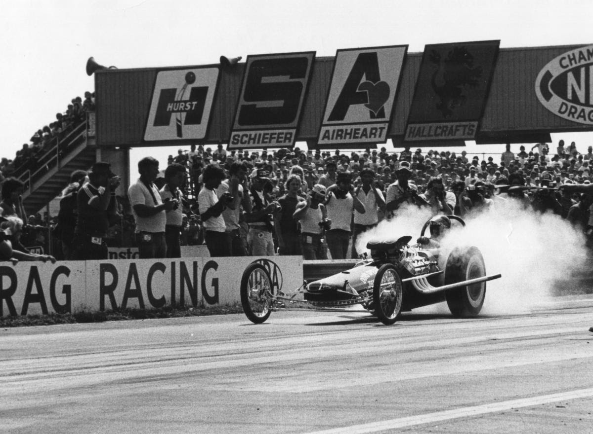 SWAMP RAT ALLEY IS BACK AT AMALIE MOTOR OIL NHRA GATORNATIONALS WITH 4 HISTORIC CARS FROM LEGEND DON GARLITS