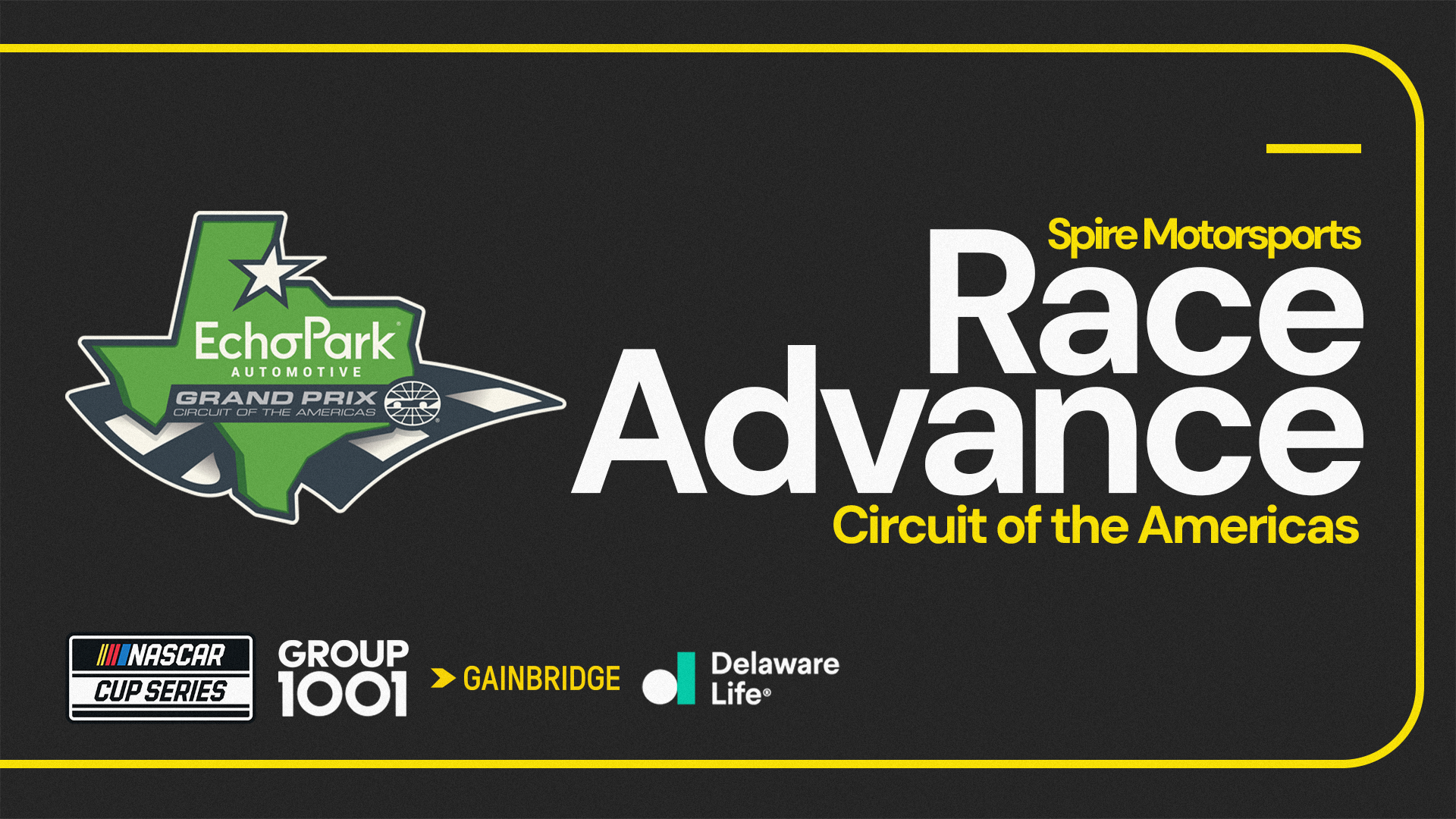 Spire Motorsports EchoPark Automotive Grand Prix Race Advance