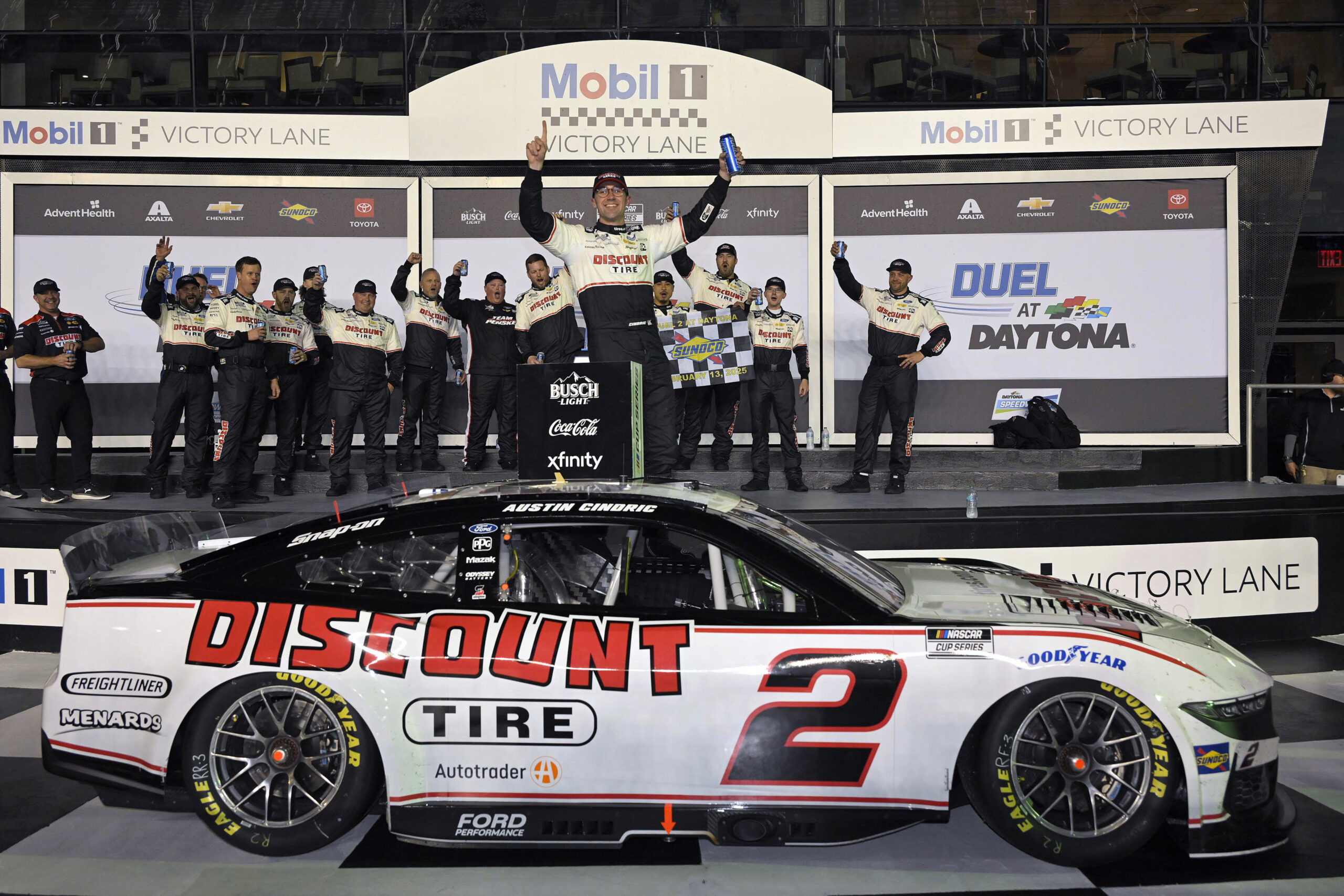 Team Penske NASCAR Cup Series Race Report – Duel Races at DAYTONA