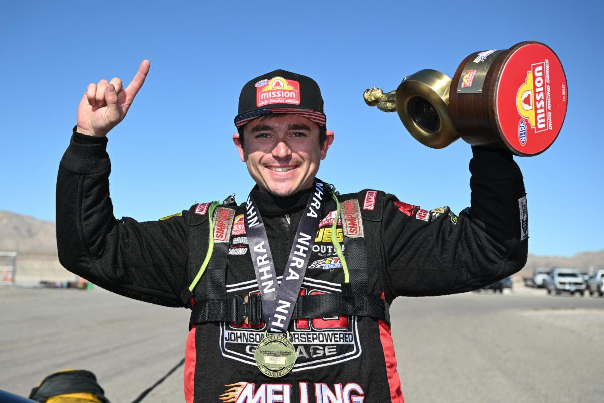 AARON STANFIELD LOOKS FOR FIRST PRO STOCK WIN OF 2025 AT LUCAS OIL NHRA WINTERNATIONALS