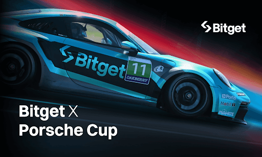Bitget becomes the first crypto firm to sponsor a driver on Porsche Cup Brazil 2025