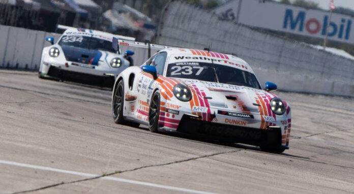 David Williams Wins Season-Opening Porsche Sprint Challenge Race at Sebring