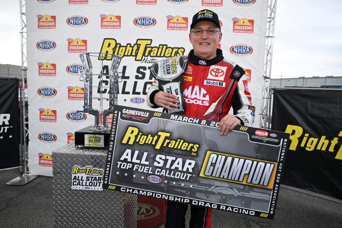 KALITTA LEADS OFF 65TH ANNUAL LUCAS OIL NHRA WINTERNATIONALS WITH RIGHT TRAILERS TOP FUEL ALL-STAR CALLOUT WIN