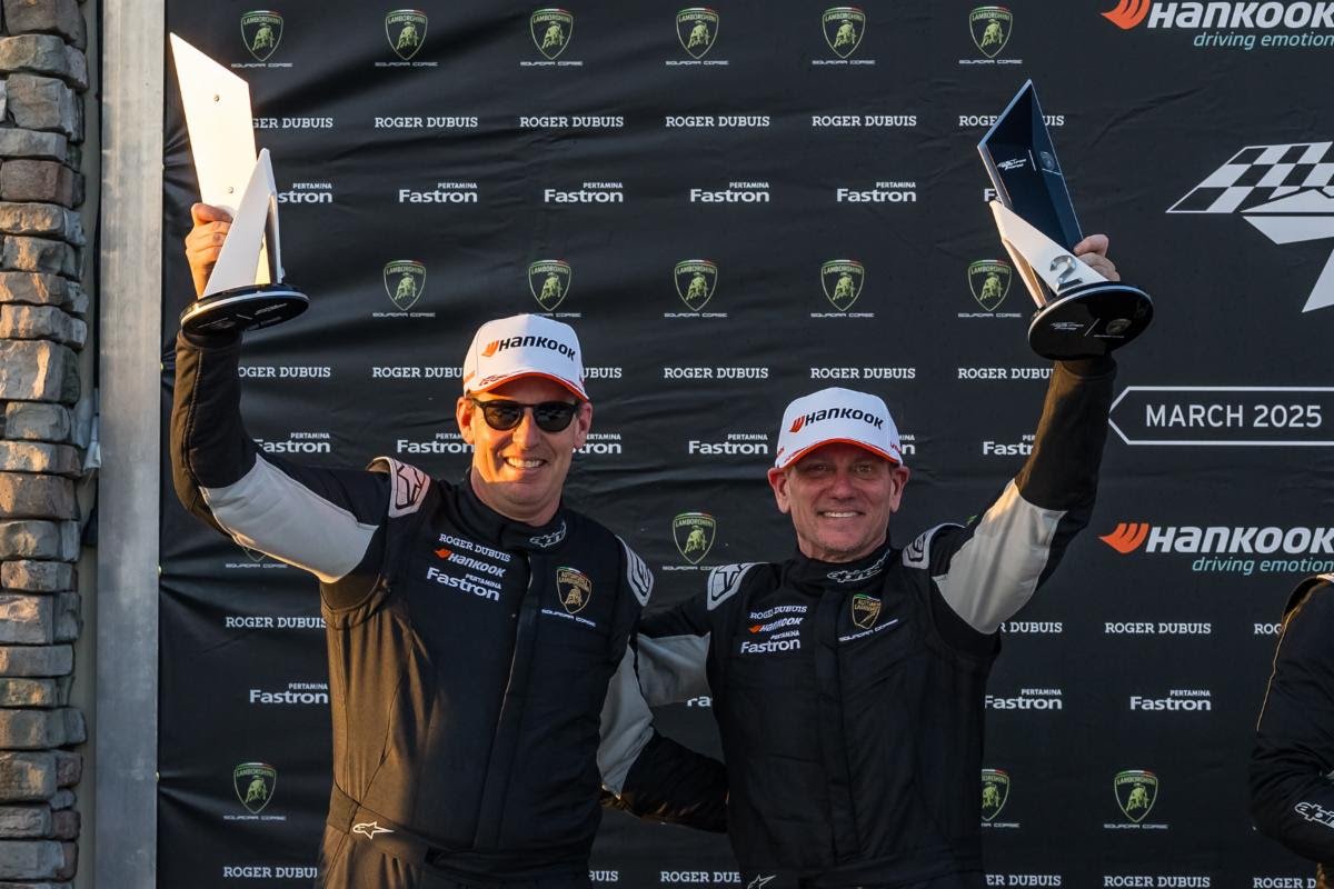 Nemschoff and Miller Return to Podium in Flying Lizard Super Trofeo Season Opener
