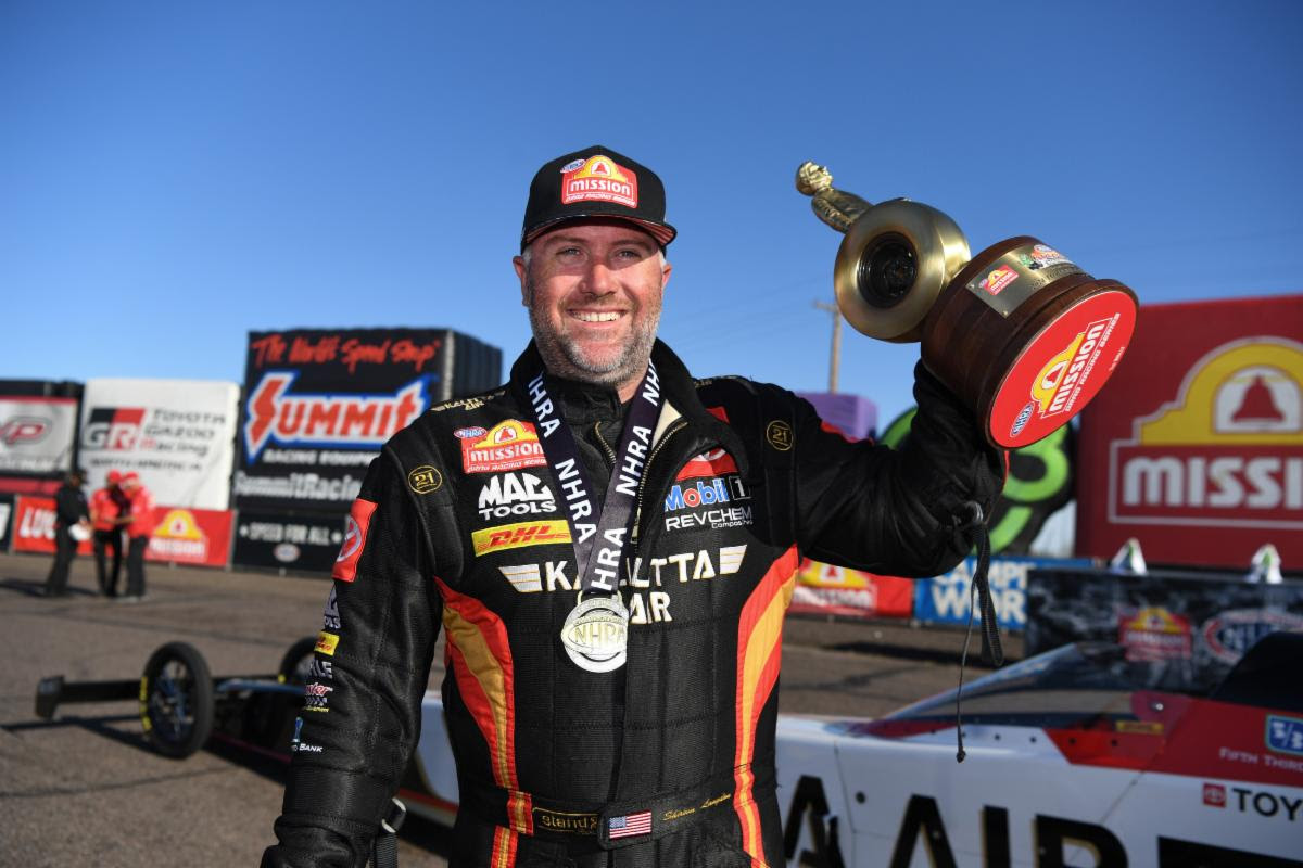 TOP FUEL’S SHAWN LANGDON LOOKS TO STAY RED-HOT IN THE DESERT AT NHRA ARIZONA NATIONALS