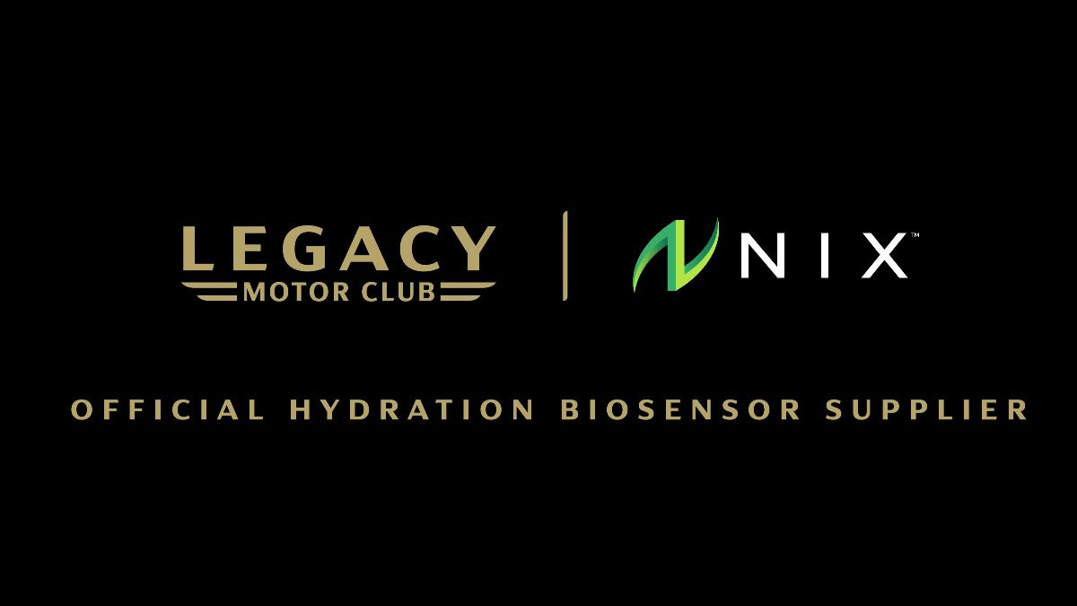 LEGACY MOTOR CLUB INTEGRATES NIX BIOSENSORS’ PERSONALIZED HYDRATION TECHNOLOGY FOR OPTIMIZED PERFORMANCE