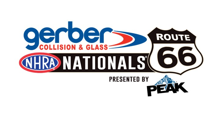 NHRA CELEBRATES 25 YEARS OF RACING AT ROUTE 66 RACEWAY WITH GERBER COLLISION & GLASS NHRA ROUTE 66 NATIONALS
