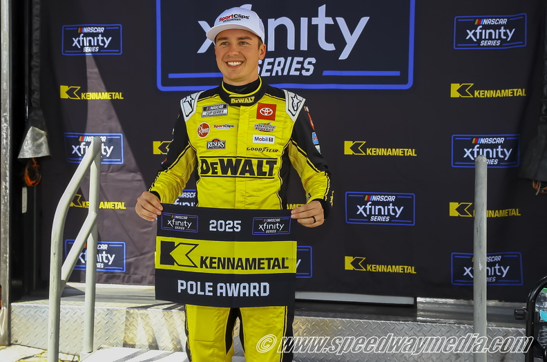 Christopher Bell claims Xfinity Series pole at Darlington Raceway