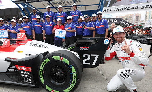 Kirkwood on Pole as Andretti Global Locks Out Long Beach Front Row