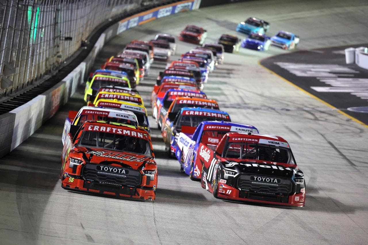 LARSON GOES FOR THE TRIFECTA, JONES SEEKS THE DOUBLE AND HEMRIC LOOKS TO CASH IN ON THE TRIPAT BRISTOL’S WEATHER GUARD TRUCK RACE