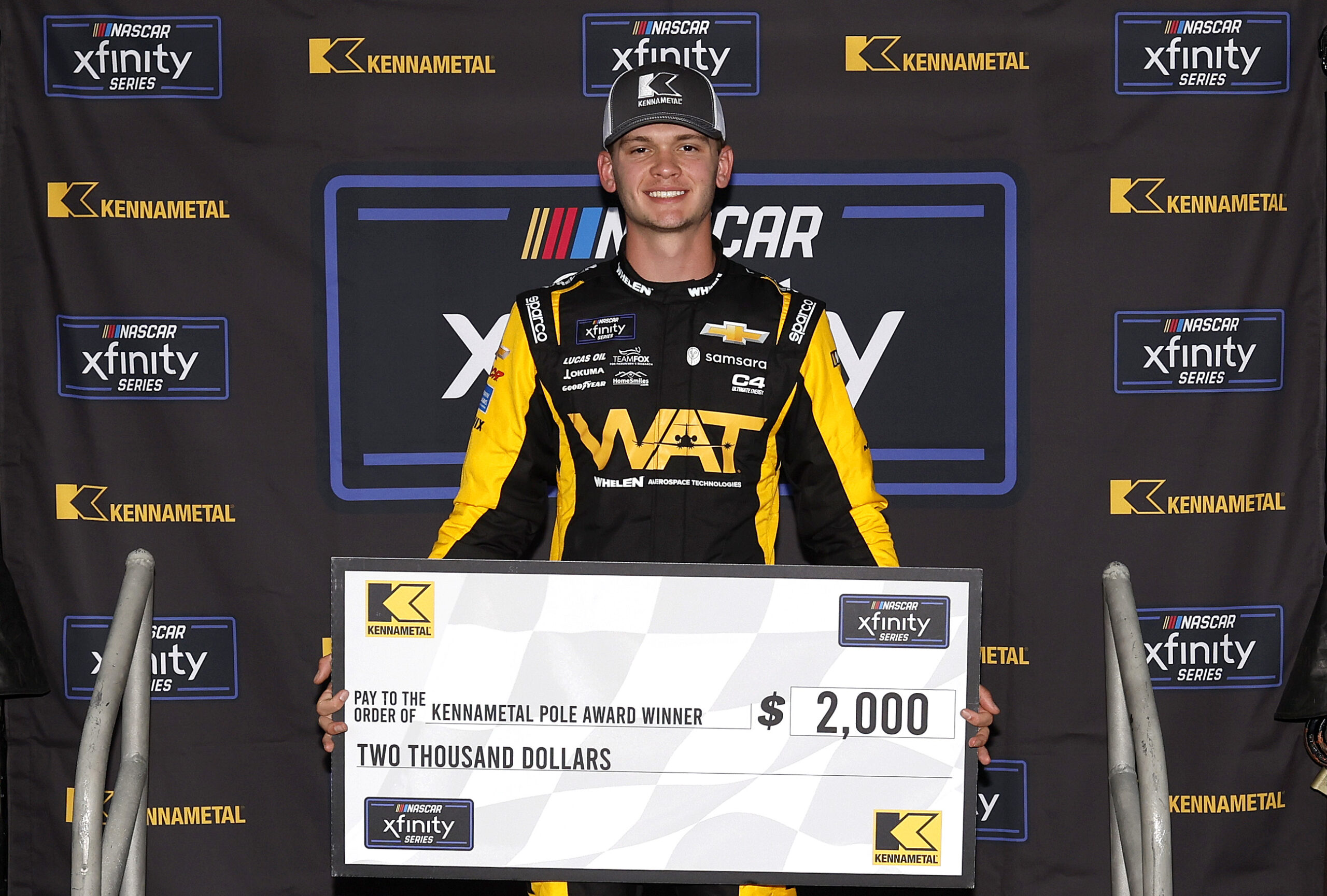 Jesse Love speeds to second Xfinity pole of 2025 at Talladega