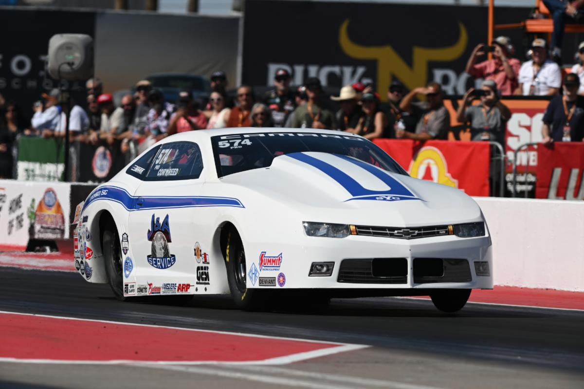 PRO STOCK RISING STAR CORY REED LOOKS FOR SUCCESS AT NHRA 4-WIDE NATIONALS IN VEGAS