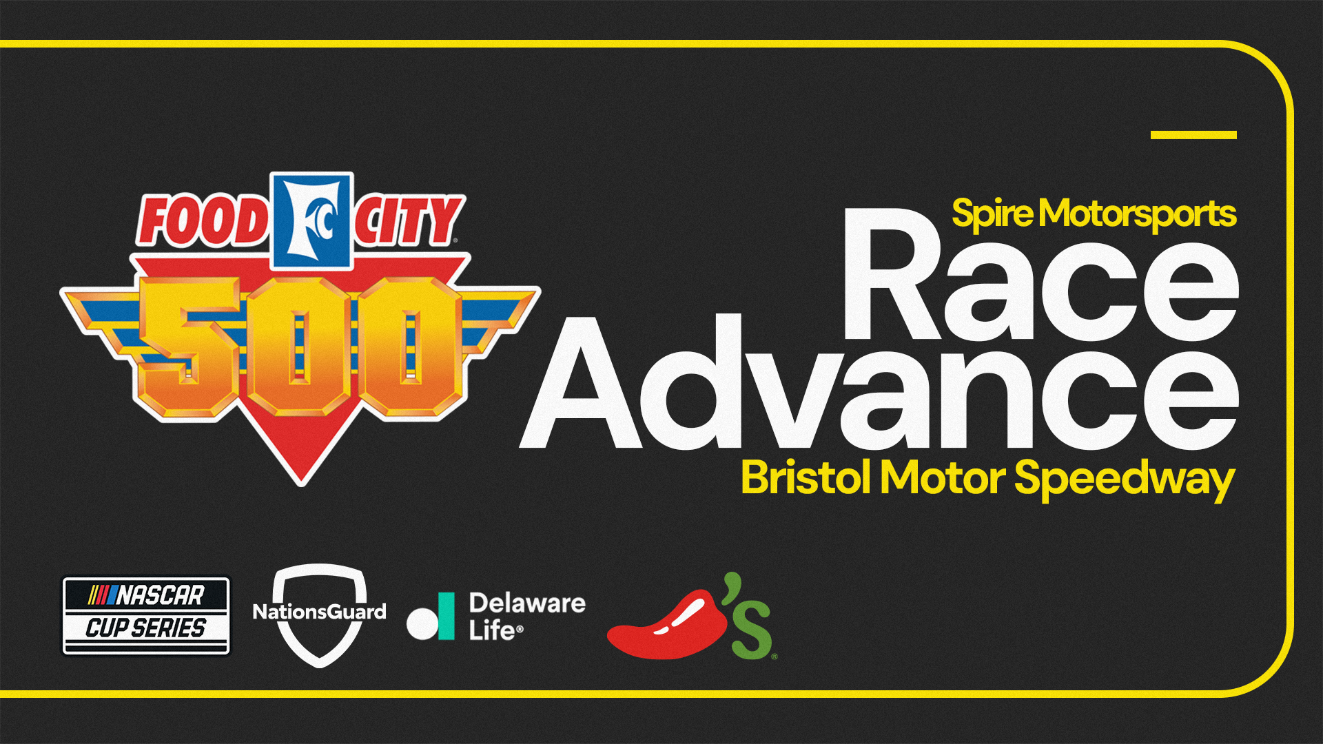 Spire Motorsports Food City 500 Race Advance