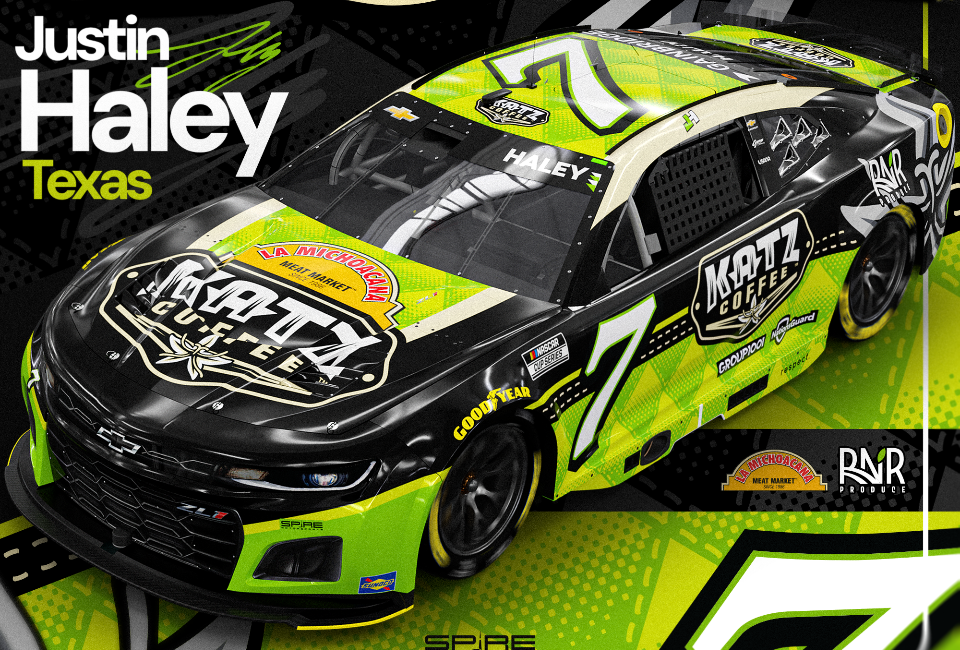 Katz Coffee to Sponsor Haley, Spire Motorsports at Texas Motor Speedway