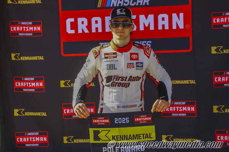 Giovanni Ruggiero achieves first Truck career pole at Charlotte