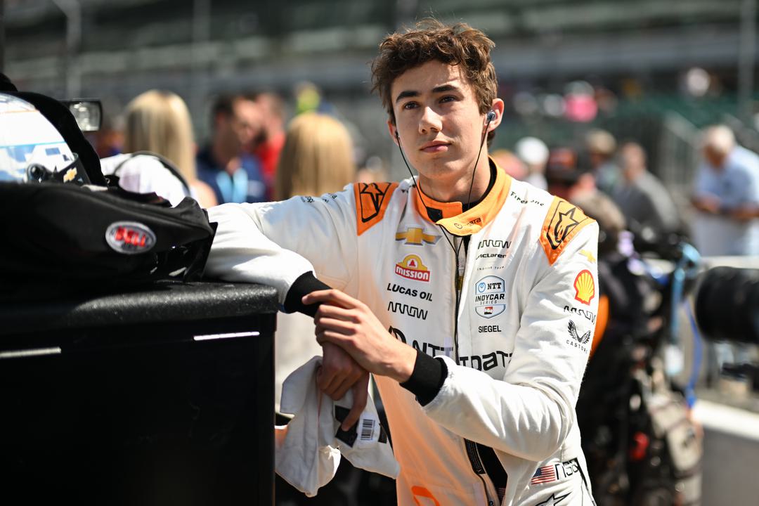 Nolan Siegel “excited” for Indy 500 debut, notes progress in first full-time IndyCar campaign