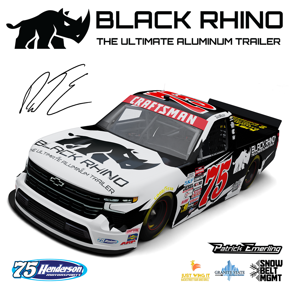 PATRICK EMERLING JOINS HENDERSON FOR NORTH WILKESBORO TRUCK RACE