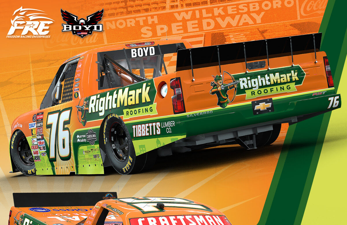 Spencer Boyd Adds New Sponsor RightMark Roofing for All Star Weekend