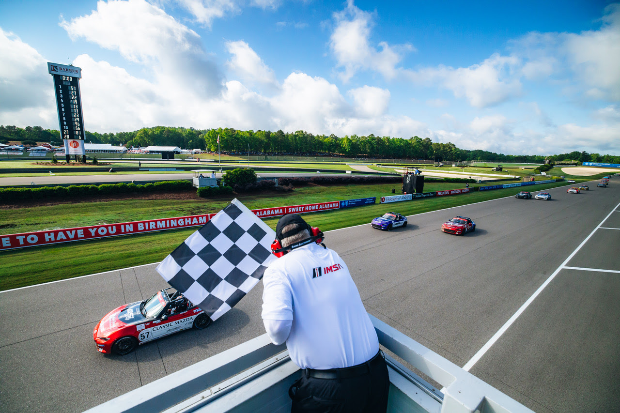 Rain or Shine, Gonzalez is Unstoppable in Mazda MX-5 Cup at Barber Motorsports Park