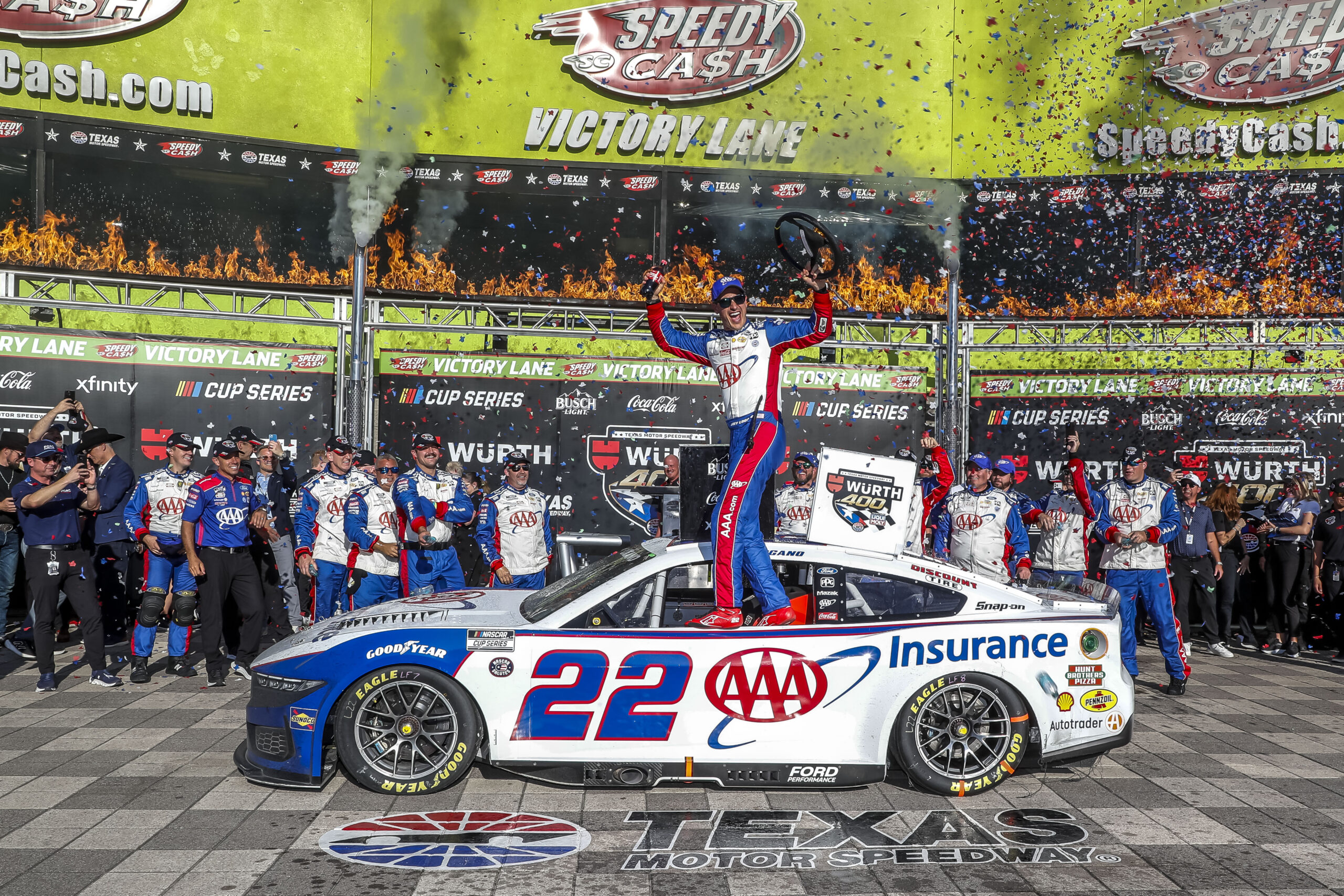 Team Penske NASCAR Cup Series Race Report – Texas