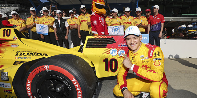 Palou Pounces at Last Second To Cruise to Sonsio Grand Prix Pole