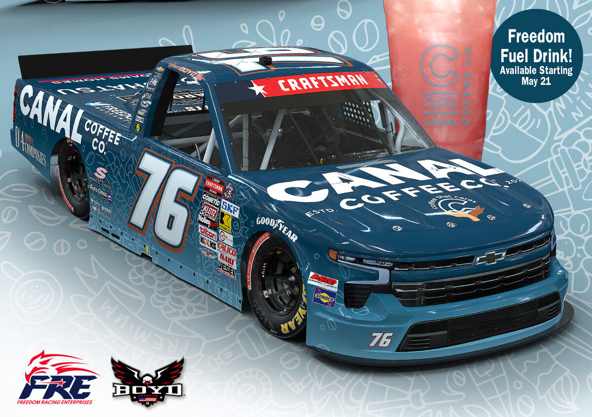 Boyd Brews Up Carolina Based Sponsor, Canal Coffee Co.