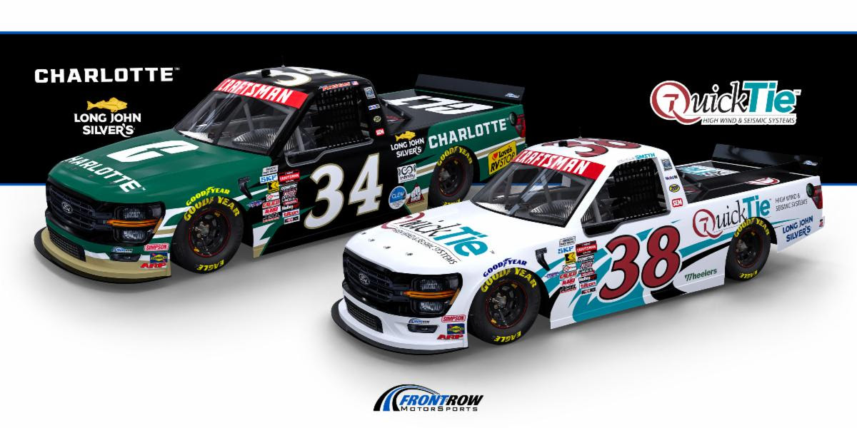 Front Row Motorsports: Charlotte Motor Speedway NCTS Race Advance- Layne Riggs / Chandler Smith