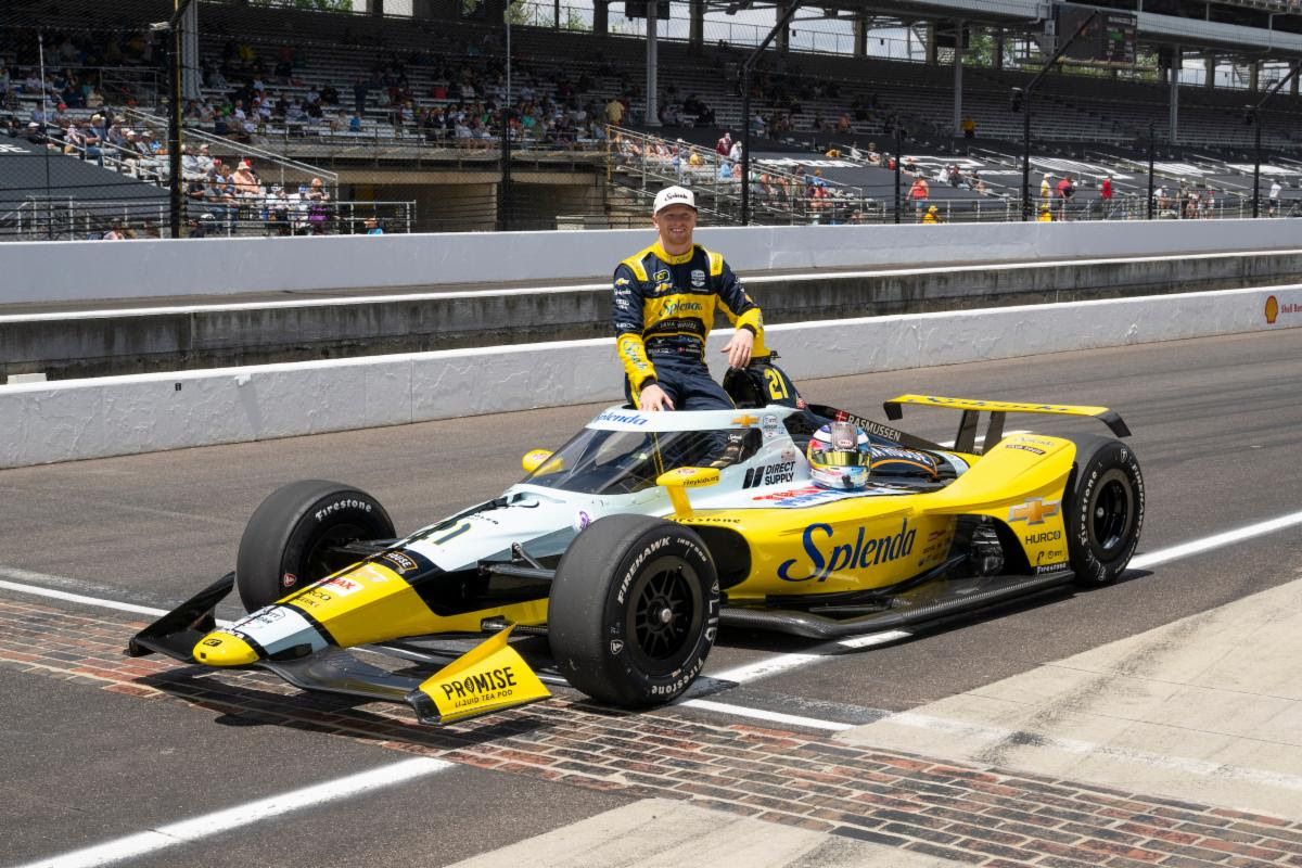 CHEVROLET IN INDYCAR AT THE INDIANAPOLIS 500: CHRISTIAN RASMUSSEN AVAILABILITY