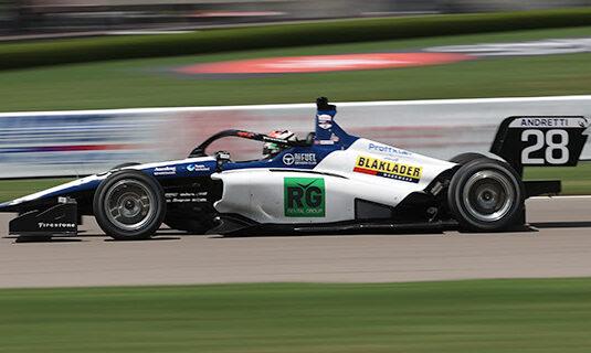 Hauger Leads Fast Andretti Pack in Opening Barber Practice